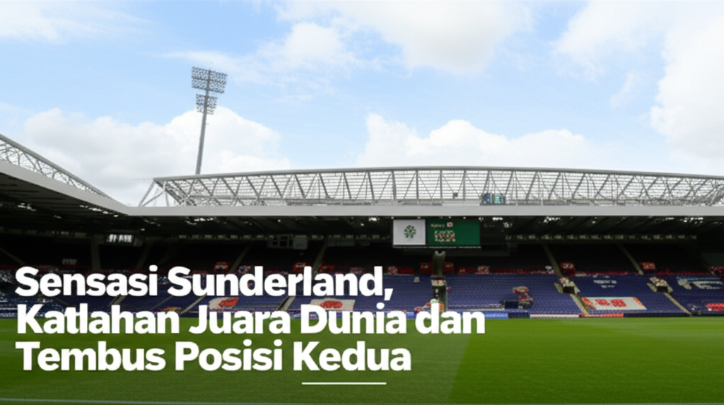Sensasi Sunderland, Kalahkan Juara Dunia dan Tembus Posisi Kedua