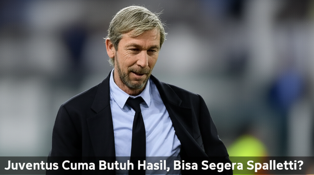 Juventus Cuma Butuh Hasil, Bisa Segera Spalletti?