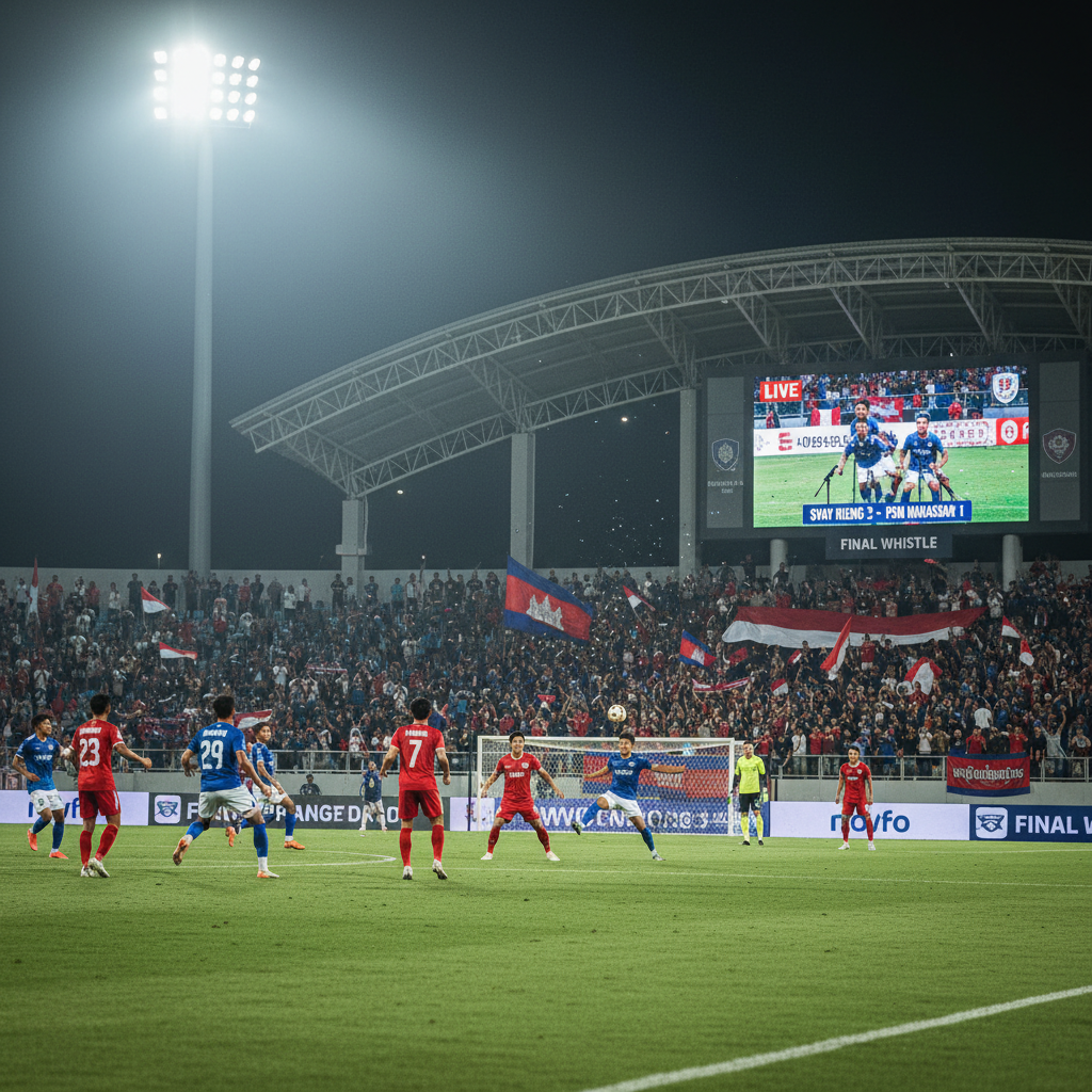 Live Streaming Svay Rieng vs PSM Makassar: ASEAN 2024-25